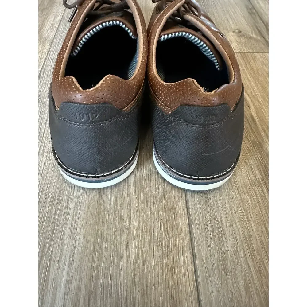 Nunn Bush Hyde II Brown Derby Shoes size 12